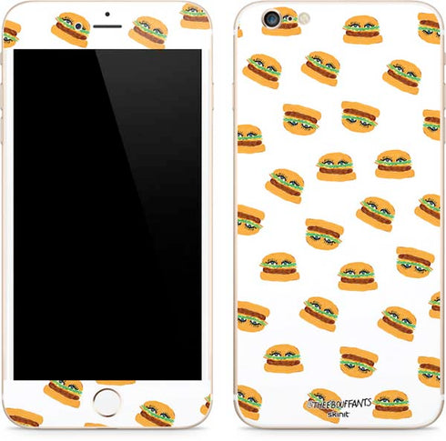 Bouffants and Broken Hearts Cute Burgers iPhone 6/6s Plus Skin