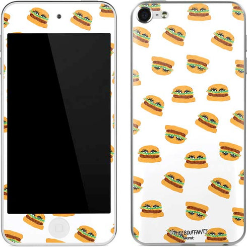 Bouffants and Broken Hearts Cute Burgers Apple iPod Skin