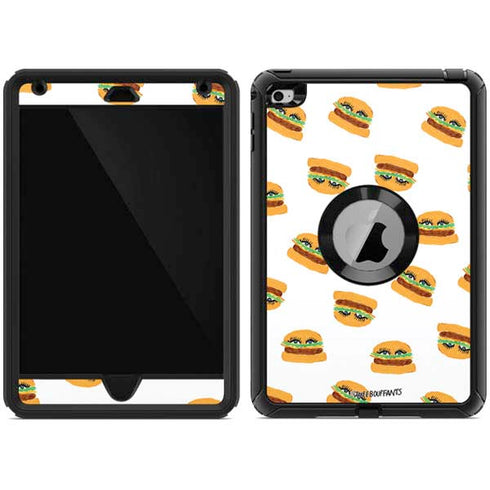 Bouffants and Broken Hearts Cute Burgers Otterbox Defender iPad Skin