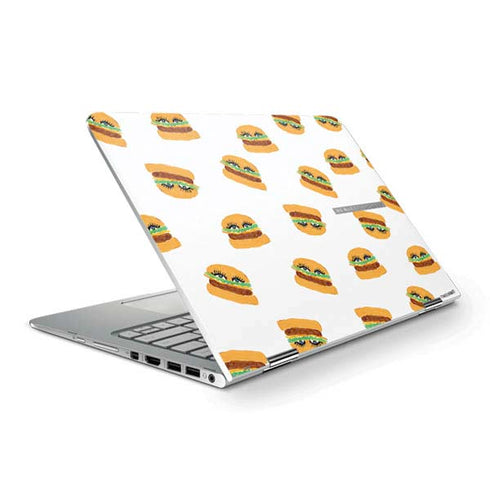 Bouffants and Broken Hearts Cute Burgers HP Spectre Skin