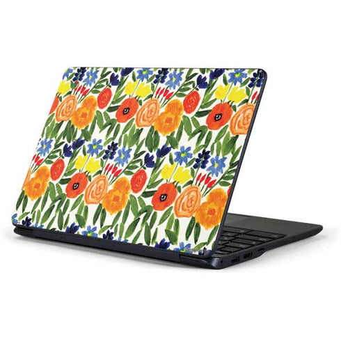 Bouffants and Broken Hearts Garden 6 Samsung Chromebook Skin