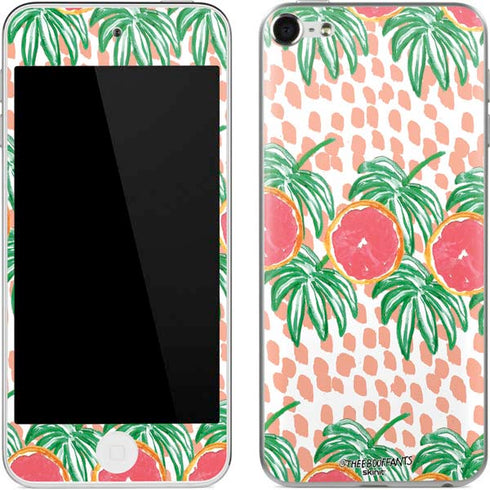 Bouffants and Broken Hearts Graphic Grapefruit Apple iPod Skin