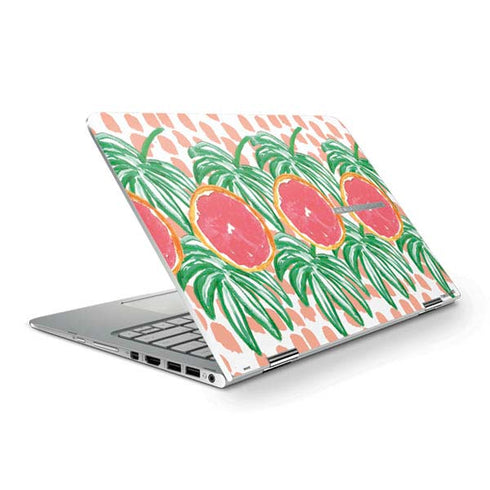 Bouffants and Broken Hearts Graphic Grapefruit HP Spectre Skin