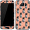 Bouffants and Broken Hearts Gray Scale Pineapple Galaxy S7 Skin