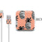Bouffants and Broken Hearts Gray Scale Pineapple iPad Charger (10W USB) Skin
