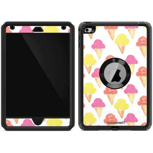 Bouffants and Broken Hearts Ice Cream Otterbox Defender iPad Skin