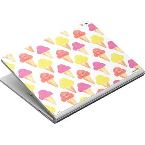 Bouffants and Broken Hearts Ice Cream Surface Book Skin