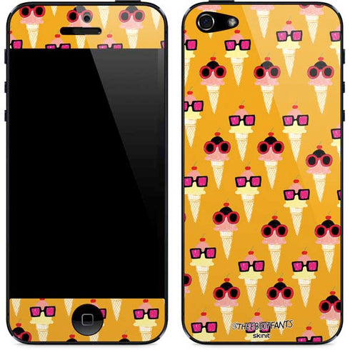 Bouffants and Broken Hearts Ice Cream with Shades iPhone 5/5s/5SE Skin