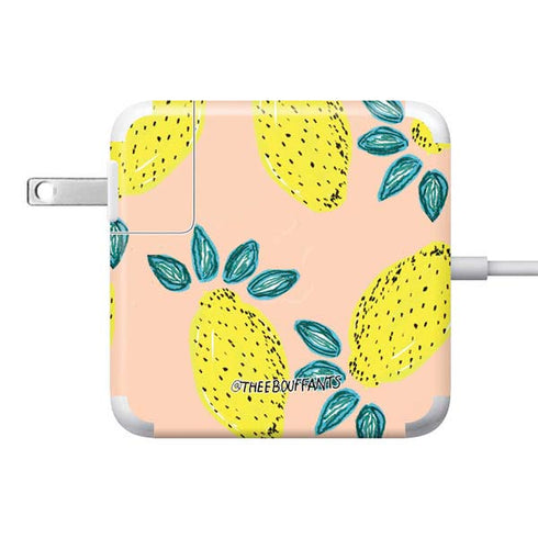 Bouffants and Broken Hearts Lemon Party 85W Power Adapter (15 and 17 inch MacBook Pro Charger) Skin