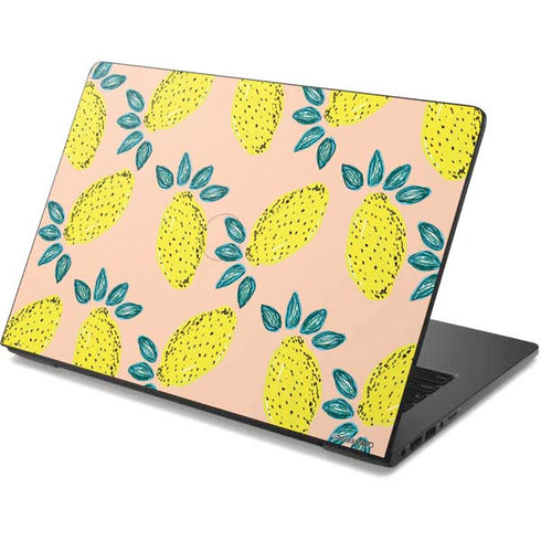 Bouffants and Broken Hearts Lemon Party Dell Chromebook Skin