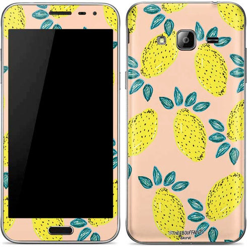 Bouffants and Broken Hearts Lemon Party Galaxy J3 Skin