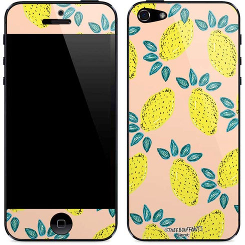 Bouffants and Broken Hearts Lemon Party iPhone 5/5s/5SE Skin