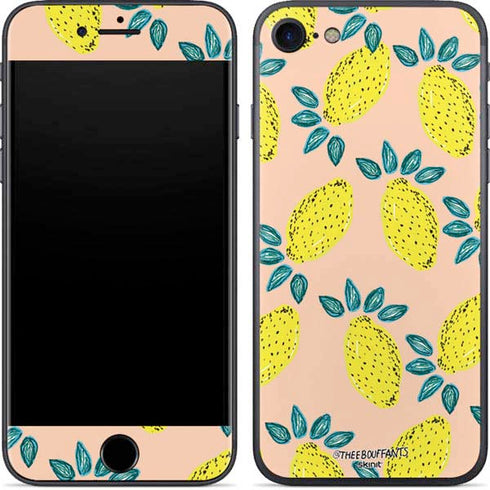 Bouffants and Broken Hearts Lemon Party iPhone 7 Skin