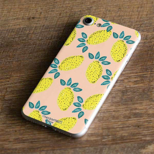 Bouffants and Broken Hearts Lemon Party iPhone 7 Skin