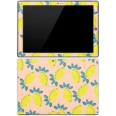 Bouffants and Broken Hearts Lemon Party Surface Pro 3 Skin