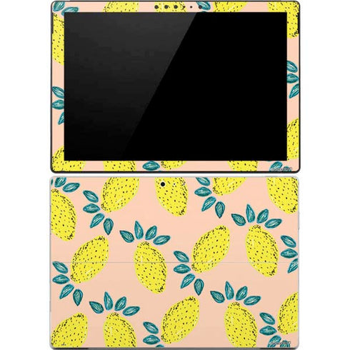 Bouffants and Broken Hearts Lemon Party Surface Pro 4 Skin