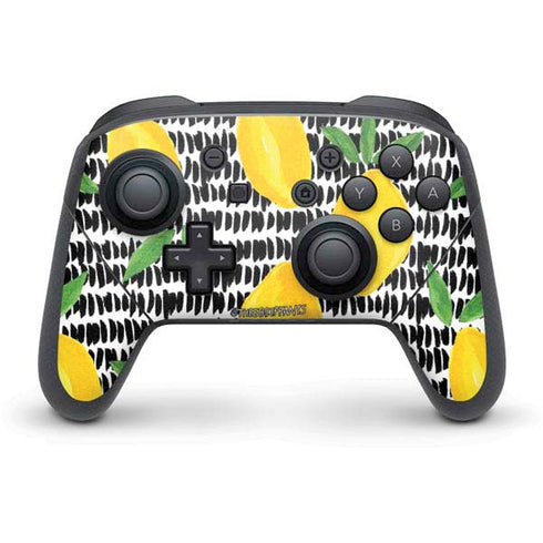 Bouffants and Broken Hearts Lemons 2 Nintendo Switch Pro Controller Skin