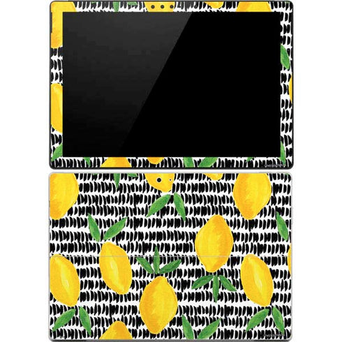 Bouffants and Broken Hearts Lemons 2 Surface Pro 4 Skin