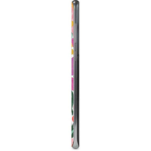 Bouffants and Broken Hearts Painterly Garden Galaxy S8 Plus Skin