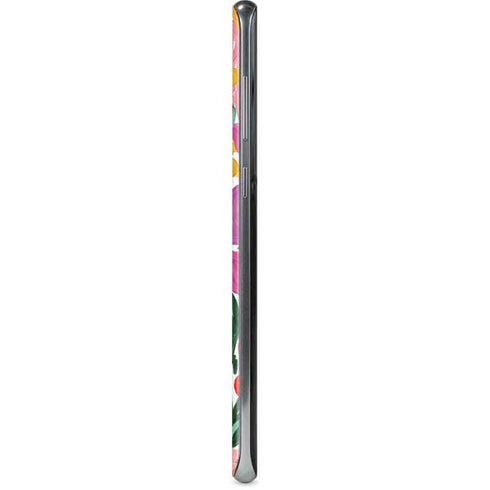 Bouffants and Broken Hearts Painterly Garden Galaxy S8 Skin