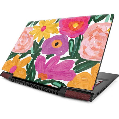Bouffants and Broken Hearts Painterly Garden Lenovo IdeaPad Skin