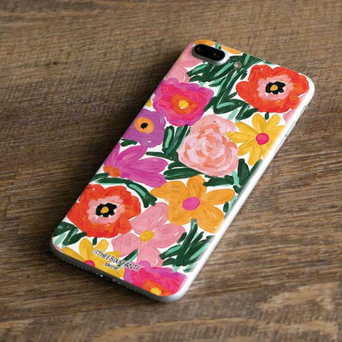 Bouffants and Broken Hearts Painterly Garden iPhone 7 Plus Skin