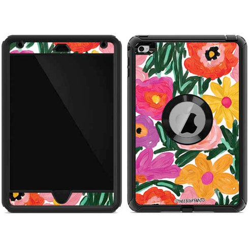 Bouffants and Broken Hearts Painterly Garden Otterbox Defender iPad Skin
