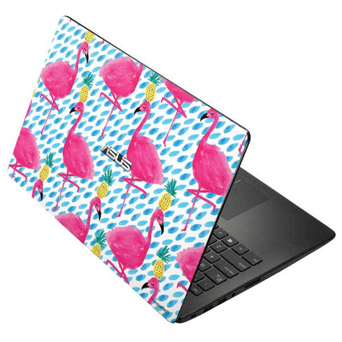 Bouffants and Broken Hearts Party Flamingos Asus X502CA 15.6 Skin