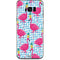 Bouffants and Broken Hearts Party Flamingos Galaxy S8 Skin