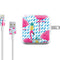 Bouffants and Broken Hearts Party Flamingos iPad Charger (10W USB) Skin