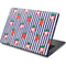 Bouffants and Broken Hearts Strawberries and Stripes Dell Chromebook Skin