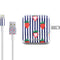 Bouffants and Broken Hearts Strawberries and Stripes iPad Charger (10W USB) Skin