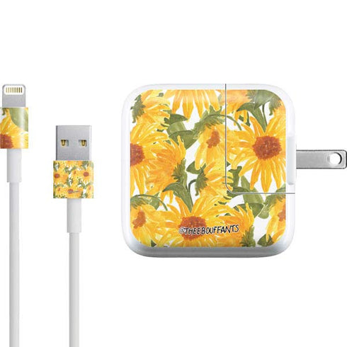 Bouffants and Broken Hearts Sunflowers iPad Charger (10W USB) Skin