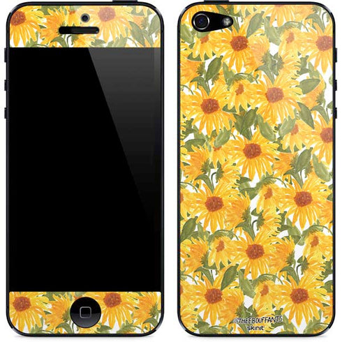 Bouffants and Broken Hearts Sunflowers iPhone 5/5s/5SE Skin