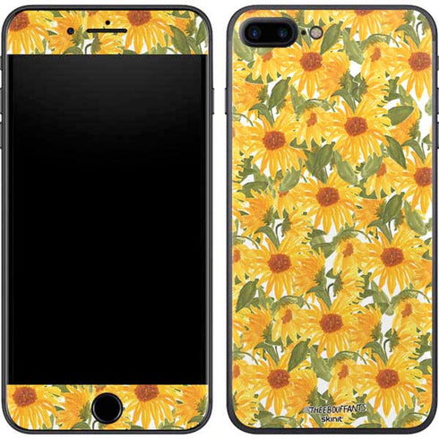 Bouffants and Broken Hearts Sunflowers iPhone 7 Plus Skin