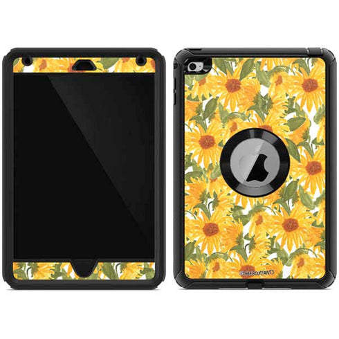 Bouffants and Broken Hearts Sunflowers Otterbox Defender iPad Skin