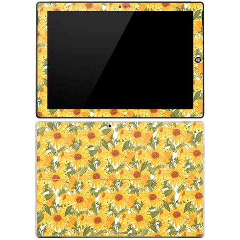 Bouffants and Broken Hearts Sunflowers Surface Pro 3 Skin