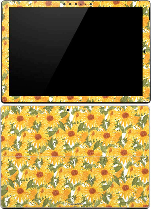Bouffants and Broken Hearts Sunflowers Surface Pro (2017) Skin