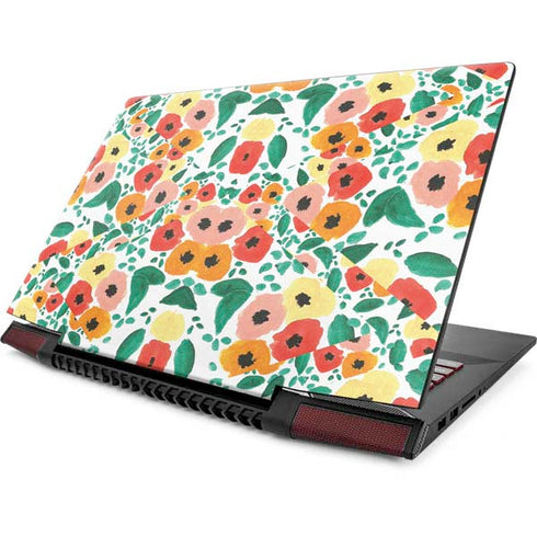 Bouffants and Broken Hearts Geometric Flowers Lenovo IdeaPad Skin