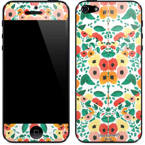 Bouffants and Broken Hearts Geometric Flowers iPhone 5/5s/5SE Skin