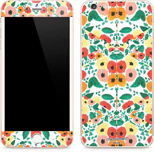 Bouffants and Broken Hearts Geometric Flowers iPhone 6/6s Plus Skin