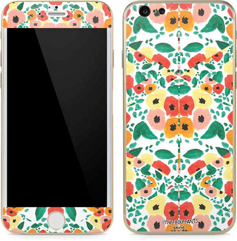 Bouffants and Broken Hearts Geometric Flowers iPhone 6/6s Skin