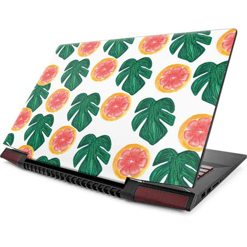 Bouffants and Broken Hearts Tropical Leaves and Citrus Lenovo IdeaPad Skin
