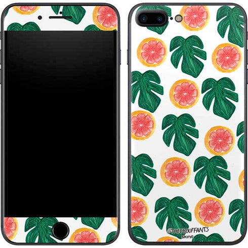 Bouffants and Broken Hearts Tropical Leaves and Citrus iPhone 7 Plus Skin