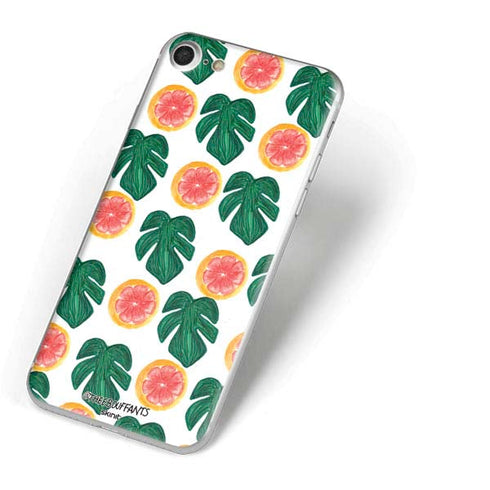 Bouffants and Broken Hearts Tropical Leaves and Citrus iPhone 7 Skin