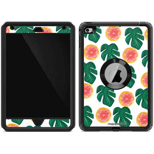 Bouffants and Broken Hearts Tropical Leaves and Citrus Otterbox Defender iPad Skin