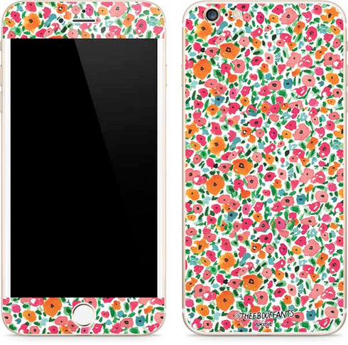 Bouffants and Broken Hearts Watercolor Floral iPhone 6/6s Plus Skin