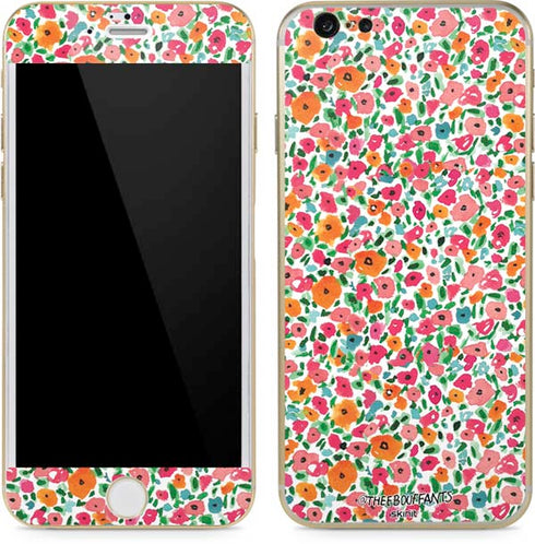 Bouffants and Broken Hearts Watercolor Floral iPhone 6/6s Skin