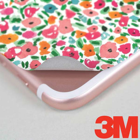 Bouffants and Broken Hearts Watercolor Floral iPhone 7 Skin