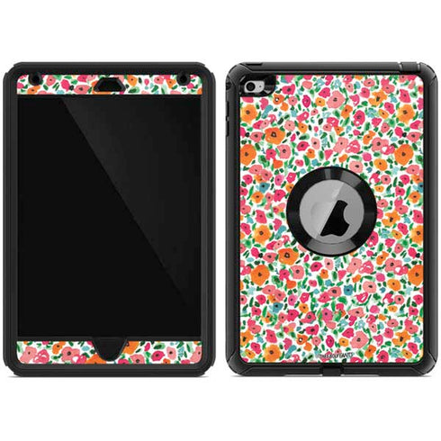 Bouffants and Broken Hearts Watercolor Floral Otterbox Defender iPad Skin